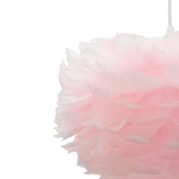 Fabric pendant light pink, Suzie