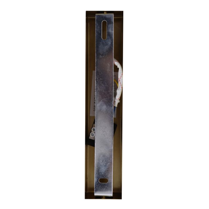 Modern wall light brass, Ludo