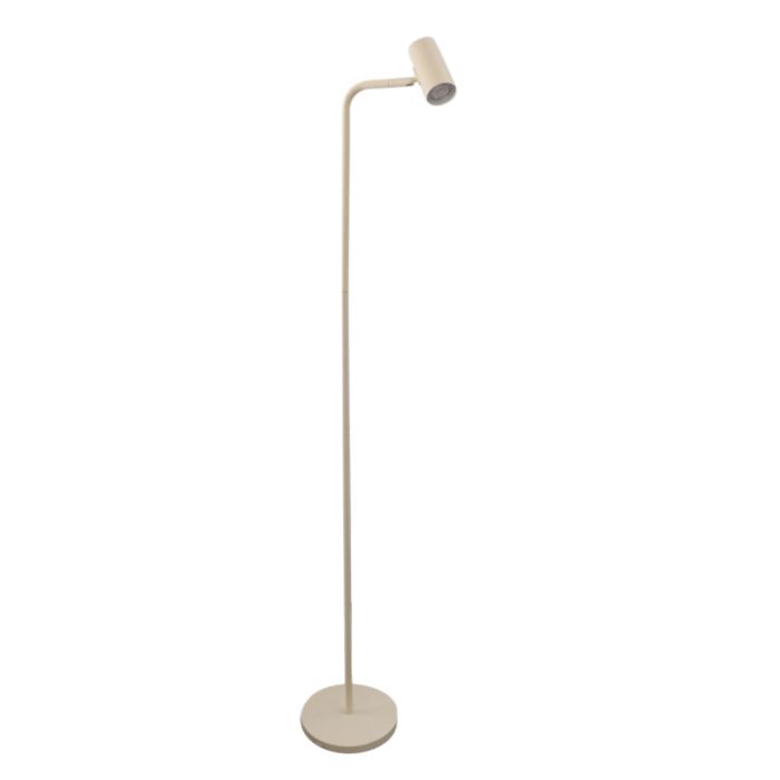 Modern floor lamp beige, Carlos, with switch