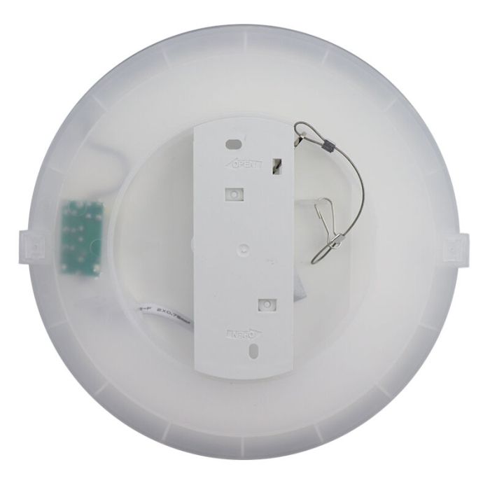 Plastic bathroom ceiling light white, Shivani, 8W, 3000K LED, IP44