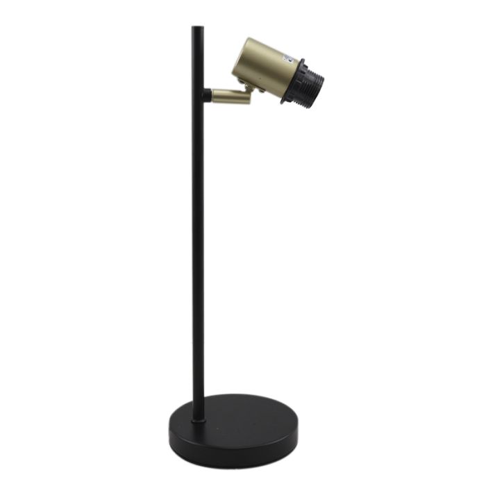 Aluminium table lamp without shade black, Rika