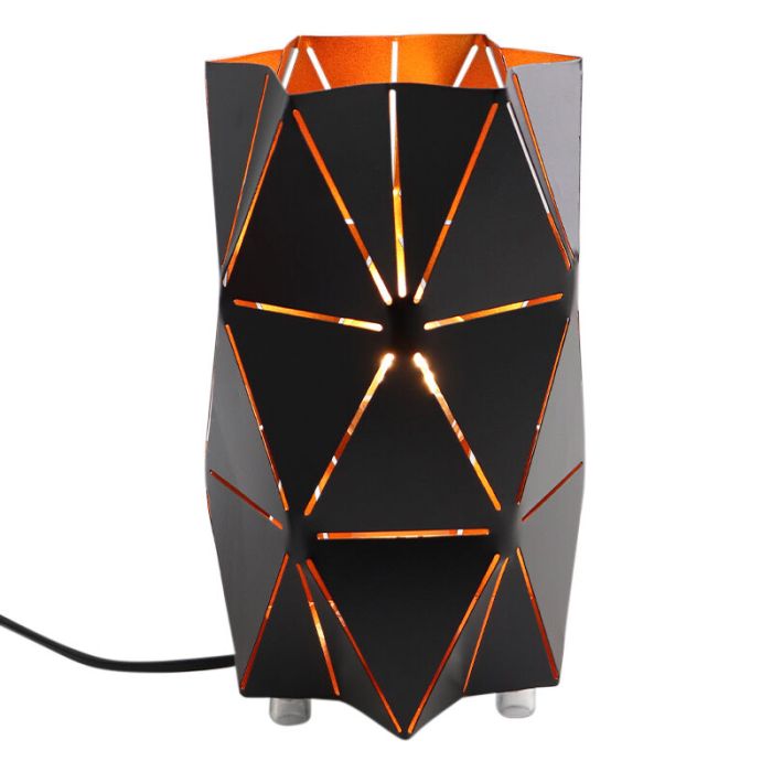 Modern table lamp gold, Sivar, with switch