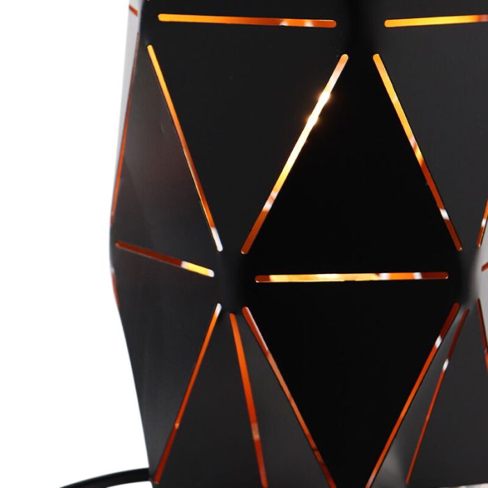 Modern table lamp gold, Sivar, with switch