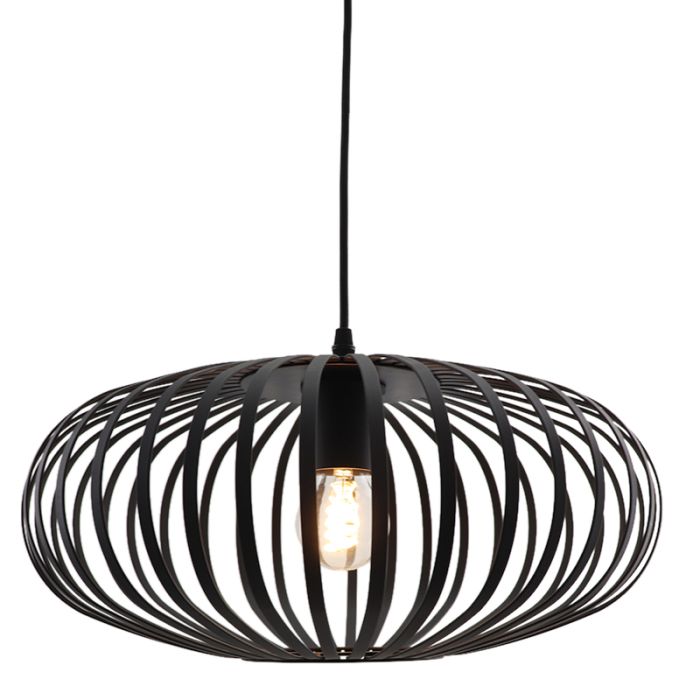 Industrial pendant light black, Lieve