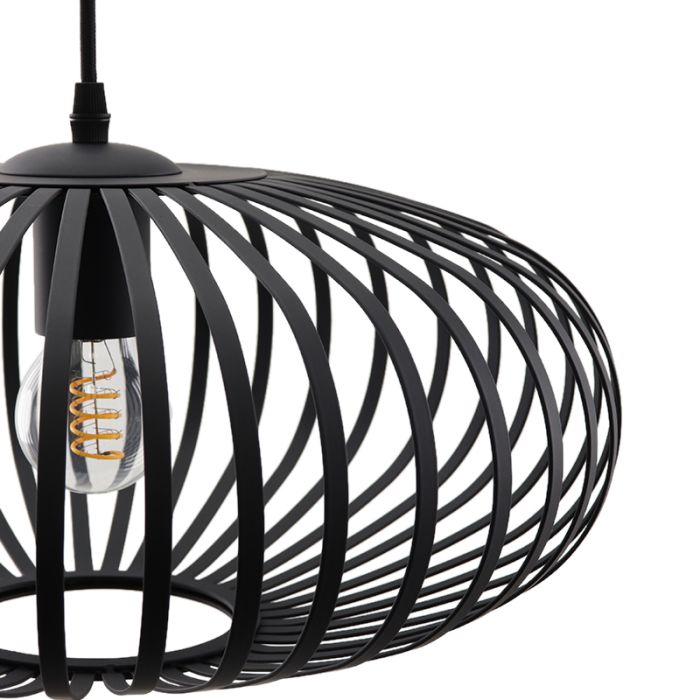 Industrial pendant light black, Lieve