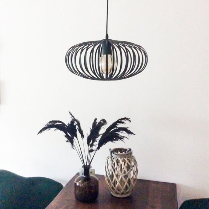 Industrial pendant light black, Lieve