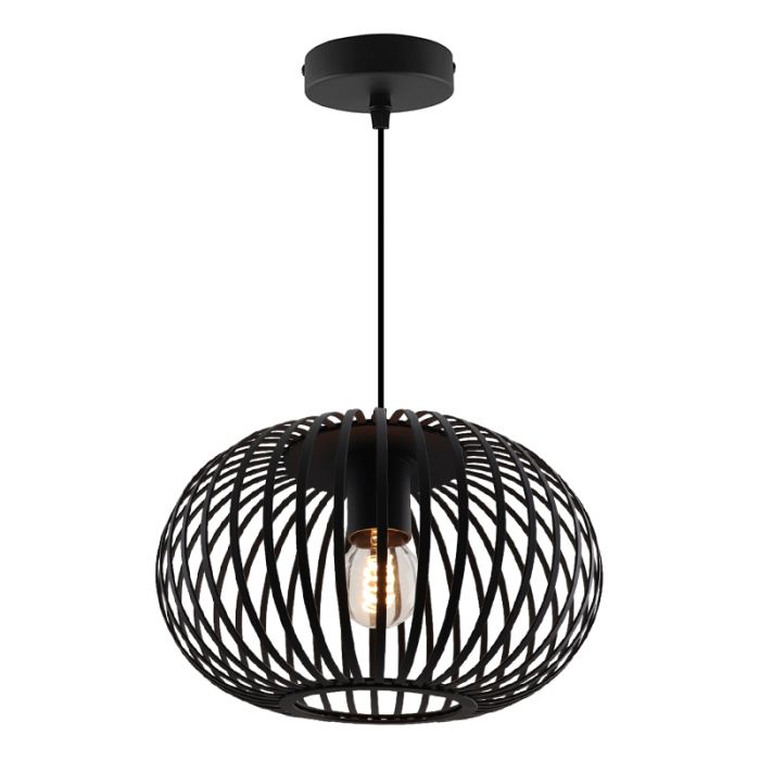 Industrial pendant light black, Lieve