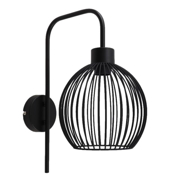 Industrial wall light black, Wiro