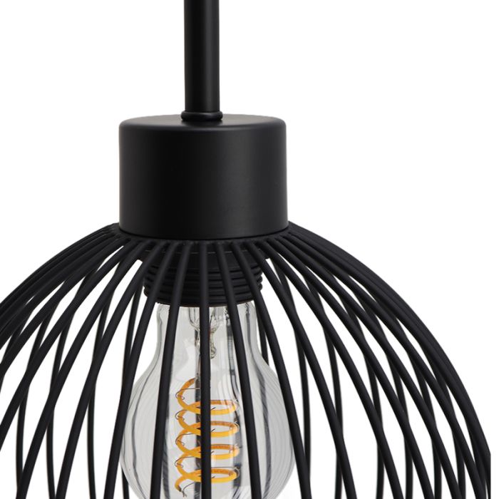 Industrial wall light black, Wiro