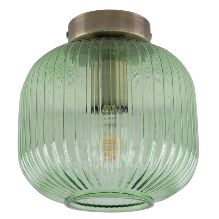 Retro ceiling light green, Charlois