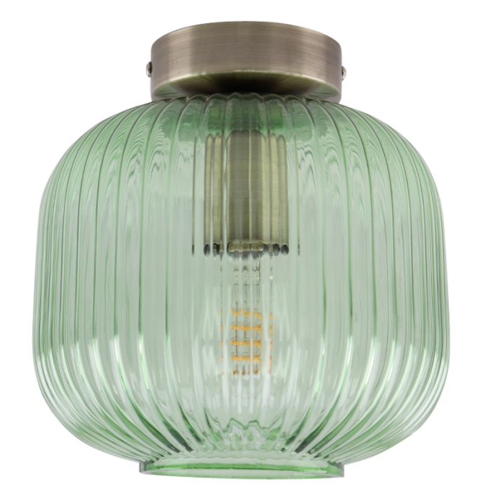Retro ceiling light green, Charlois