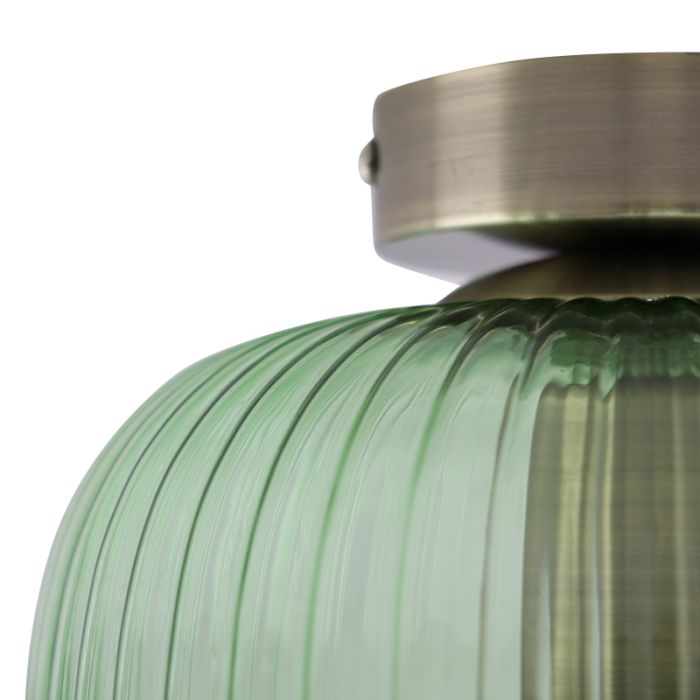 Retro ceiling light green, Charlois