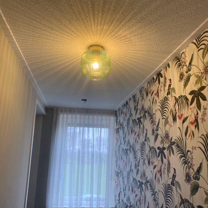 Retro ceiling light green, Charlois