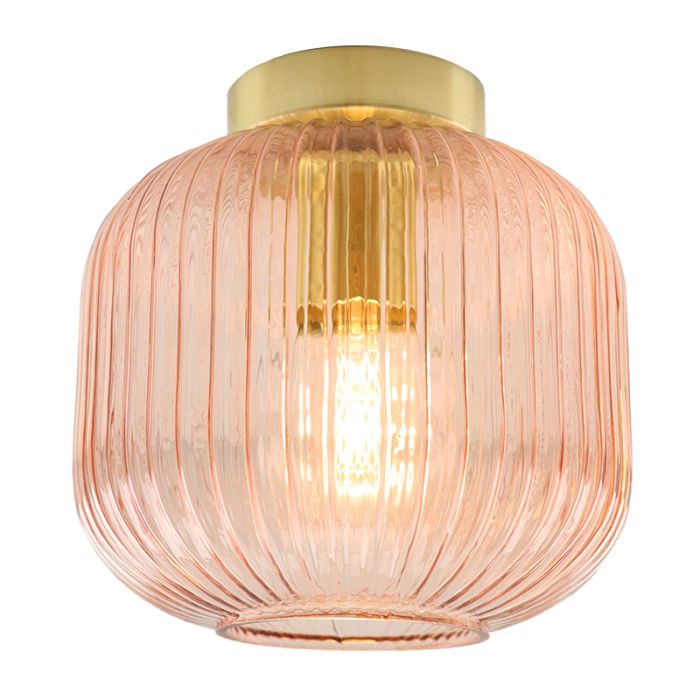Retro ceiling light pink, Charlois
