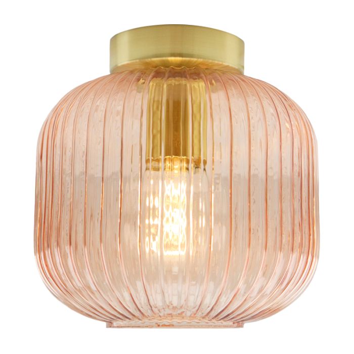 Retro ceiling light pink, Charlois
