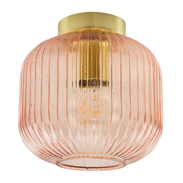 Retro ceiling light pink, Charlois