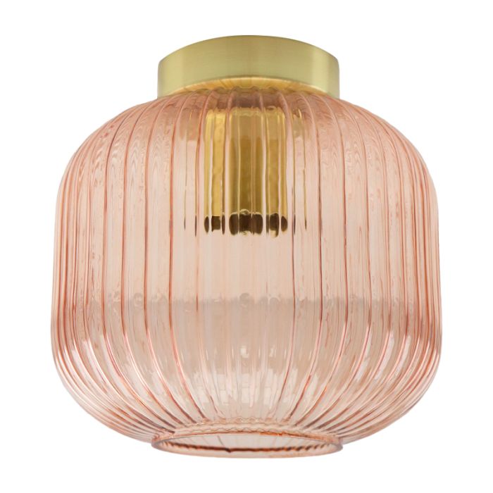 Retro ceiling light pink, Charlois