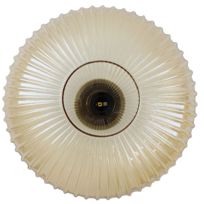 Design flush ceiling light amber, Charlois