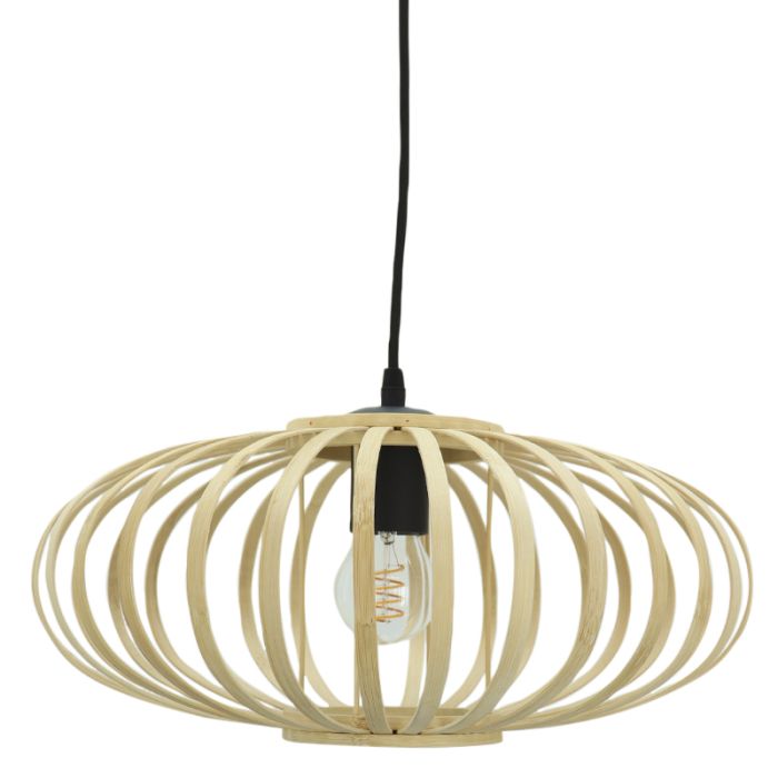 Bamboo pendant light brown, Lieve