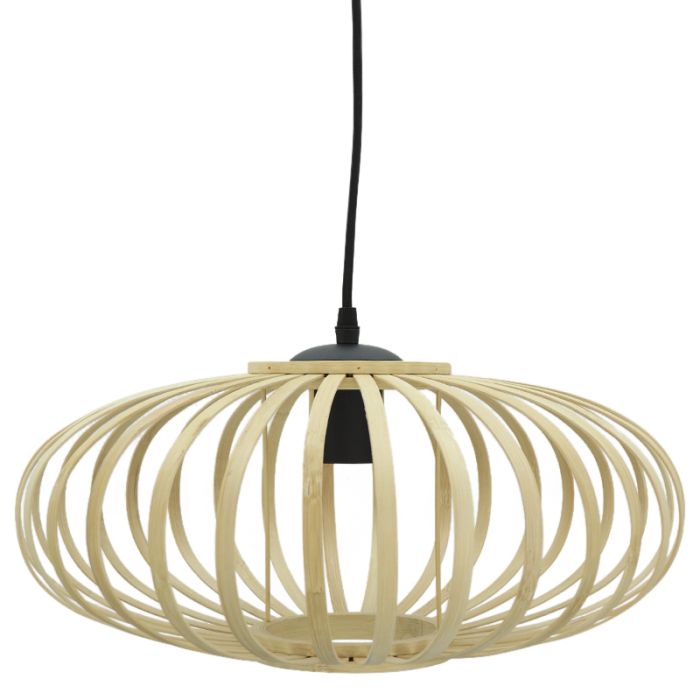 Bamboo pendant light brown, Lieve