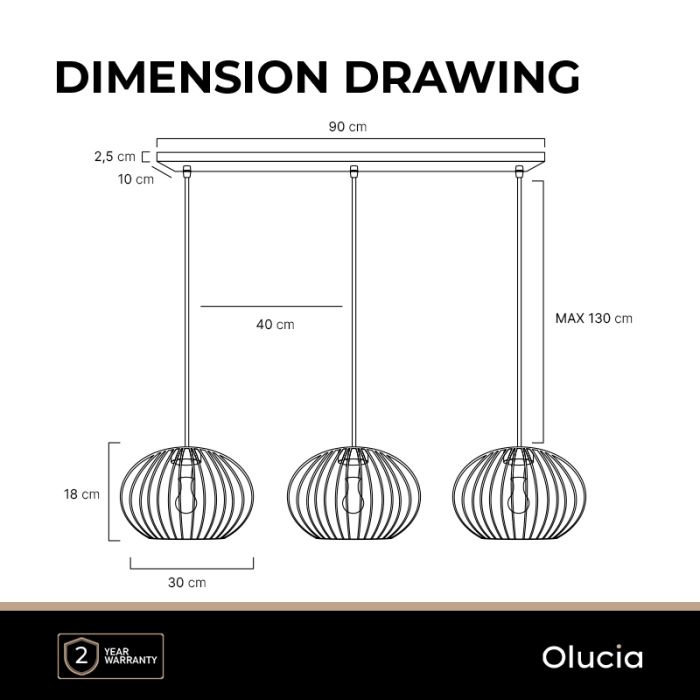 Industrial pendant light black, Lieve