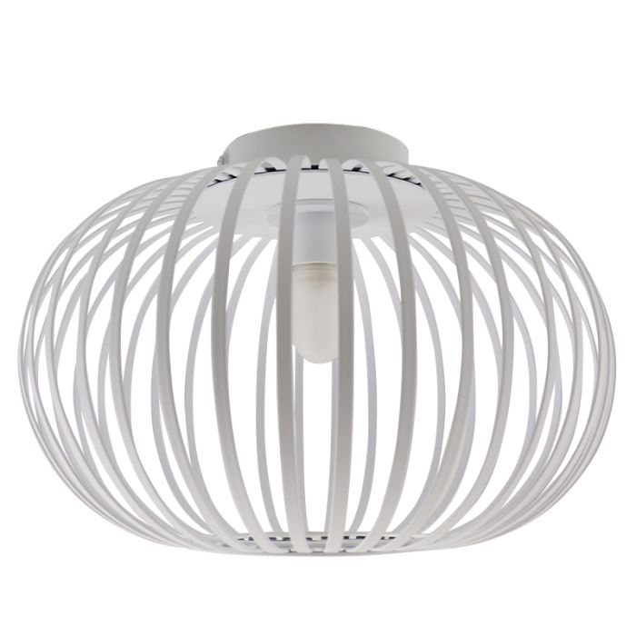 Industrial bathroom ceiling light white, Lieve, IP44