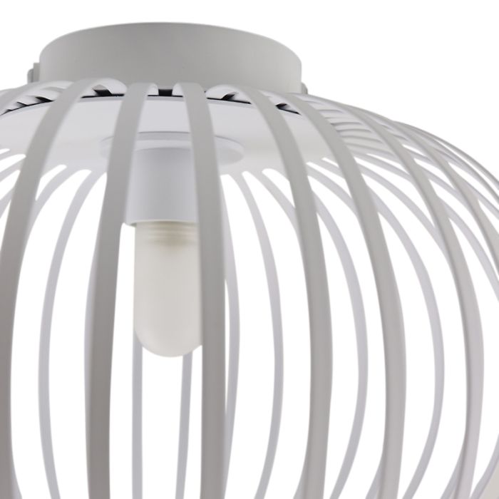 Industrial bathroom ceiling light white, Lieve, IP44