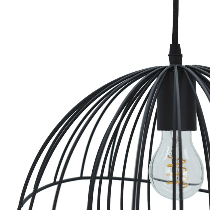 Modern pendant light black, Jolien