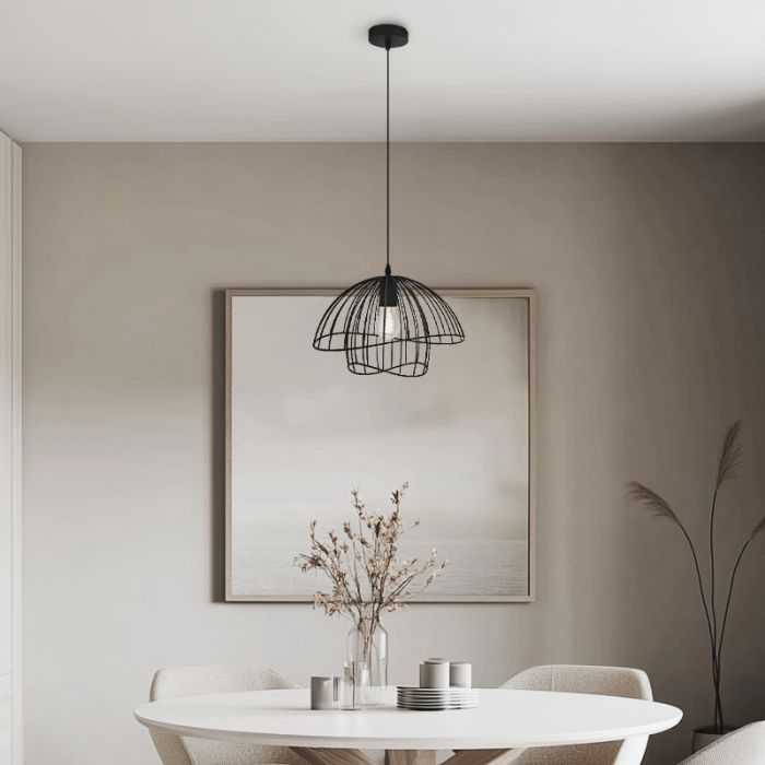 Modern pendant light black, Jolien