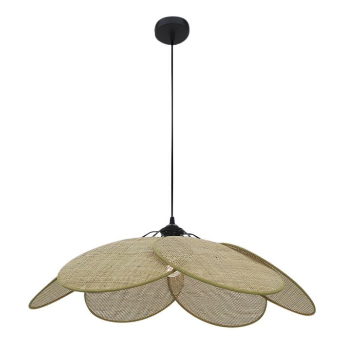 Rattan pendant light brown, Rowen