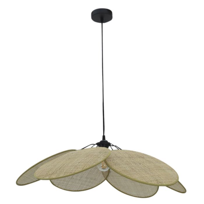 Rattan pendant light brown, Rowen