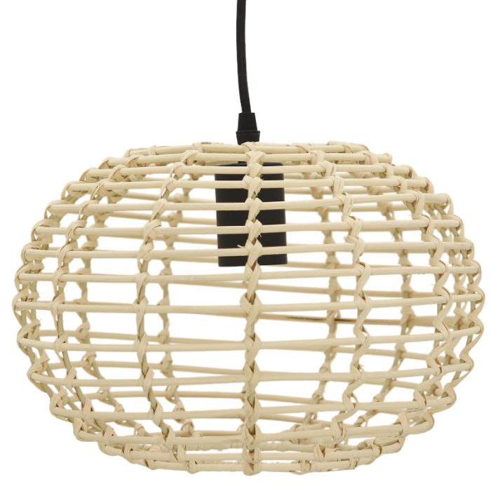 Rattan pendant light brown, Roza
