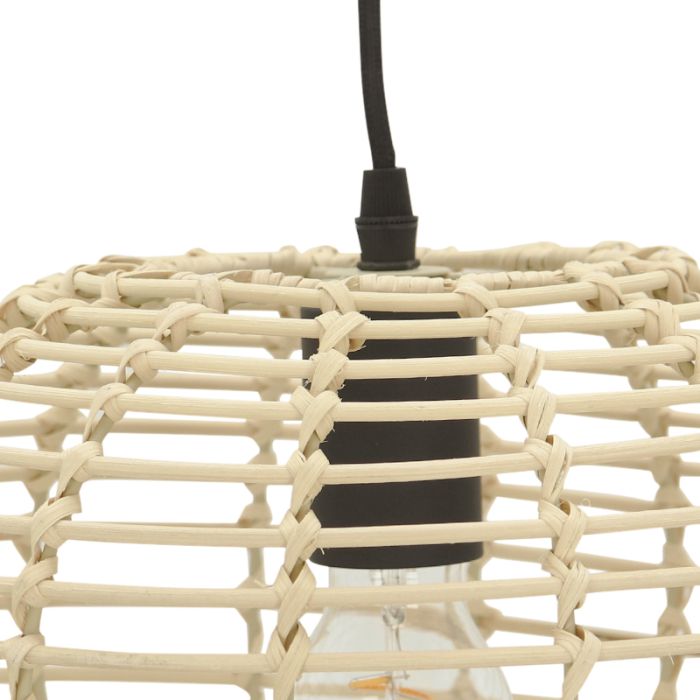 Rattan pendant light brown, Roza