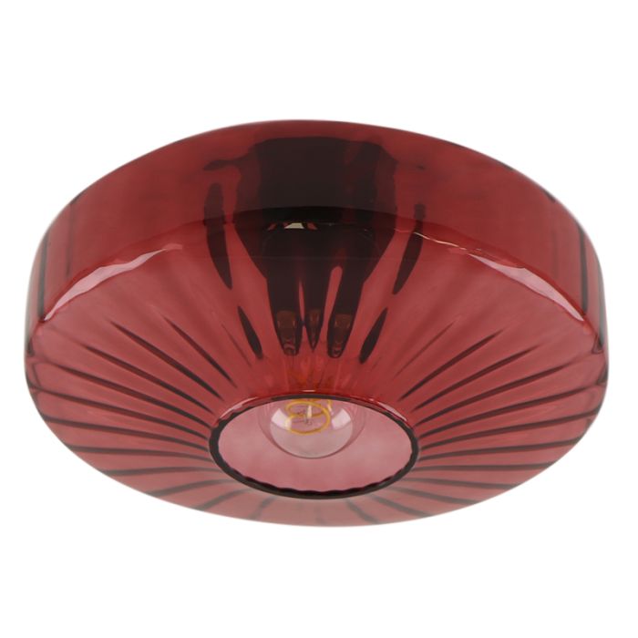 Design ceiling light red, Sevda