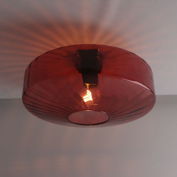 Design ceiling light red, Sevda