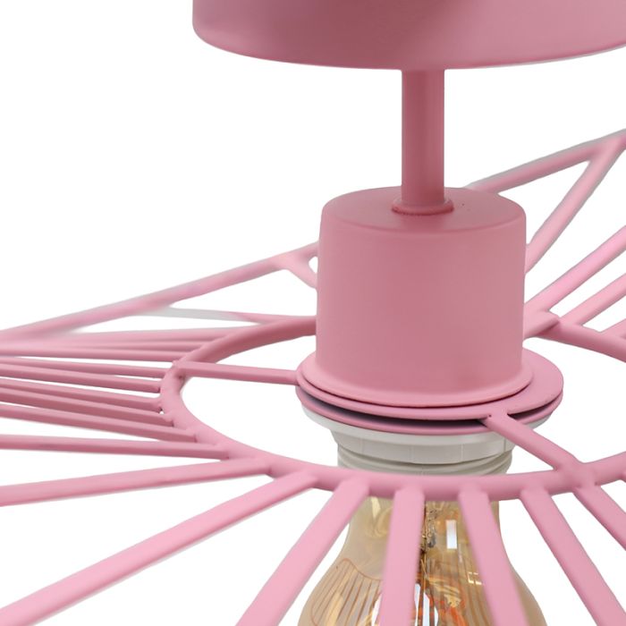 Modern ceiling light pink, Jolinda