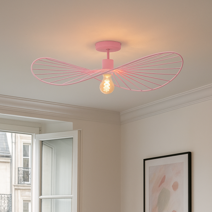 Modern ceiling light pink, Jolinda