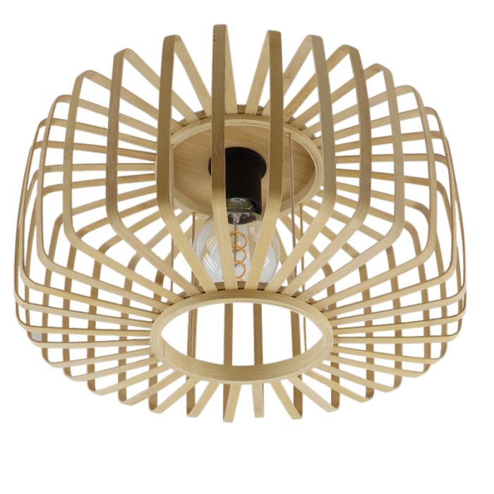 Bamboo ceiling light brown, Tina