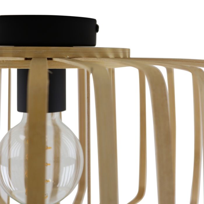 Bamboo ceiling light brown, Tina