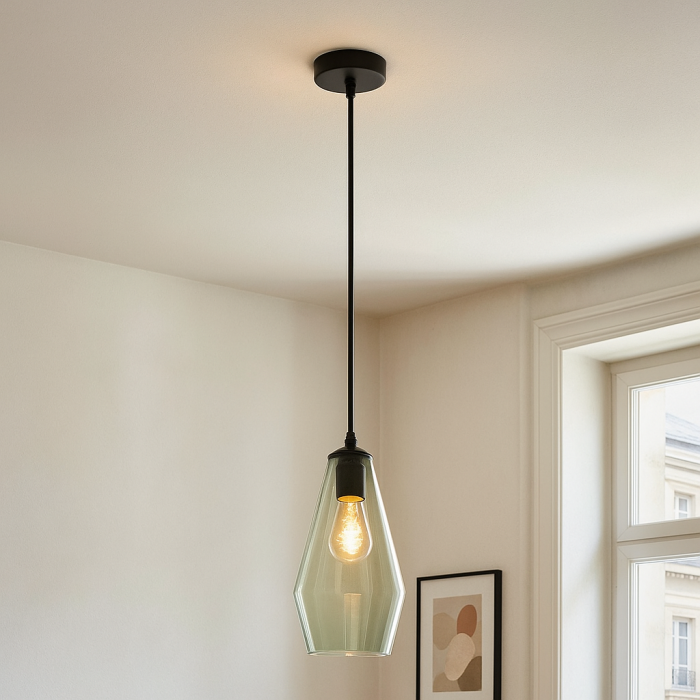 Modern pendant light green, Aimee