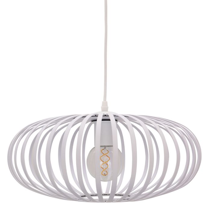 Industrial pendant light white, Lieve