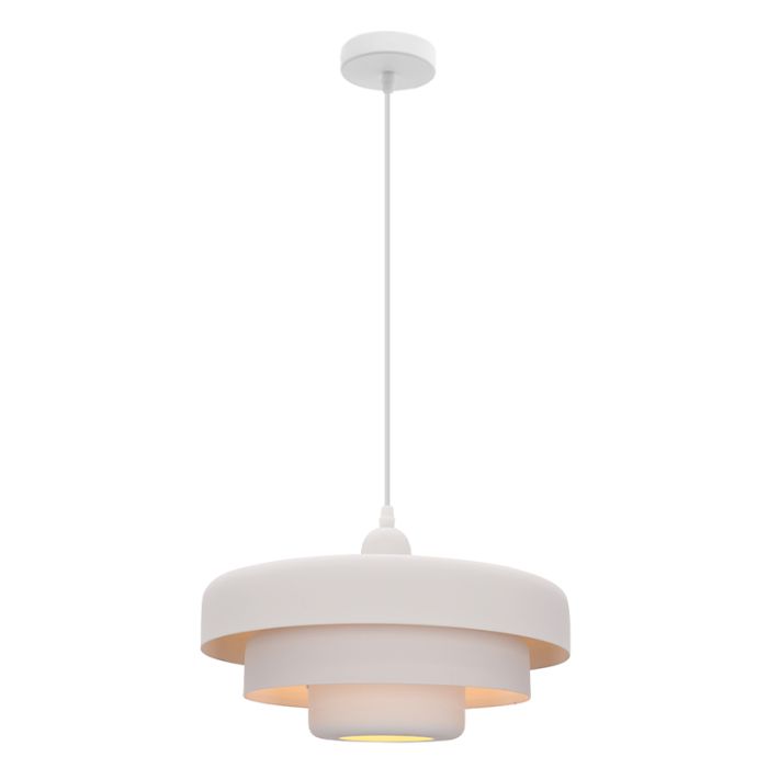 Modern pendant light white, Meredith