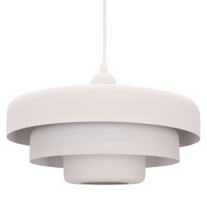 Modern pendant light white, Meredith