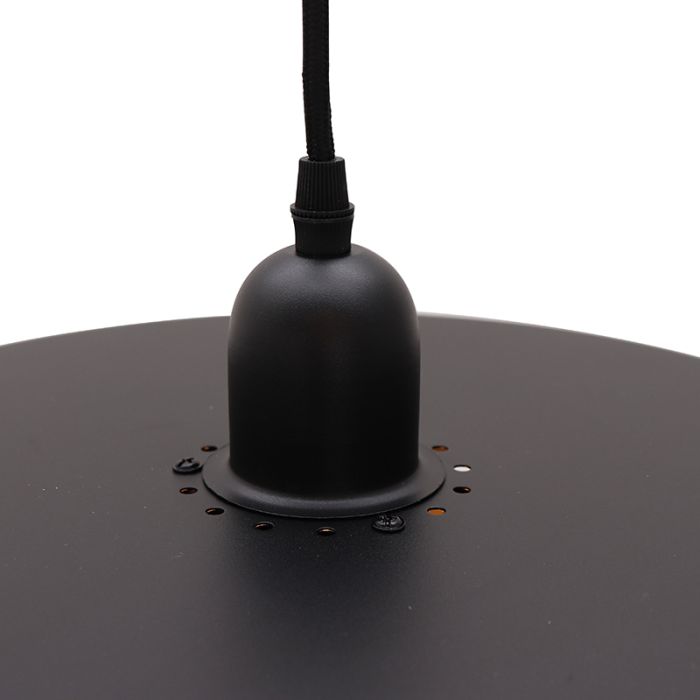 Modern pendant light black, Meredith
