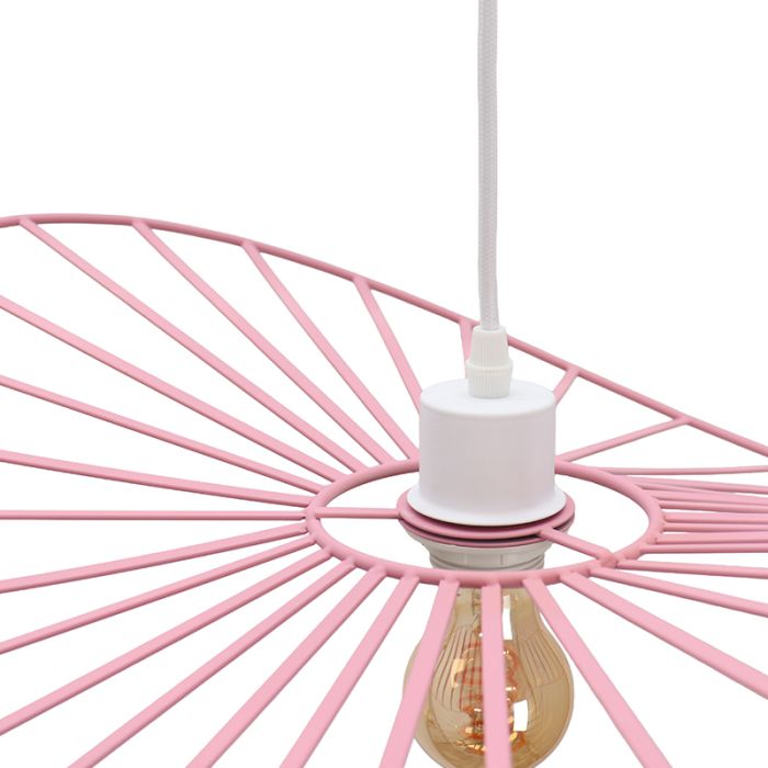 Modern pendant light pink, Jolinda