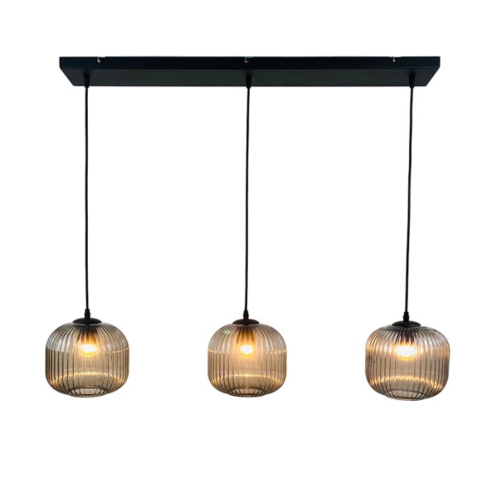 Retro pendant light grey, Charlois