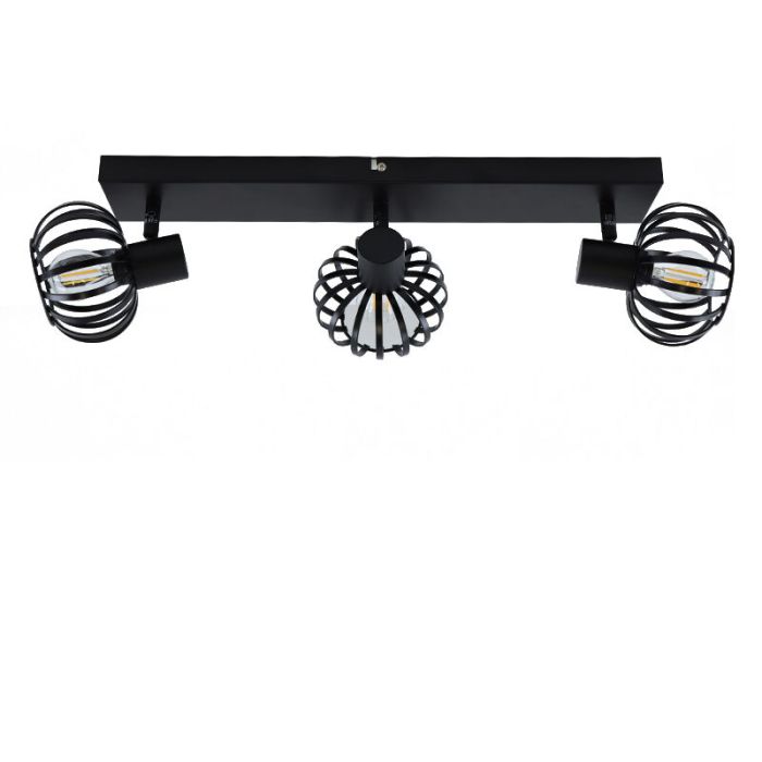 Industrial ceiling spotlight black, Lieve