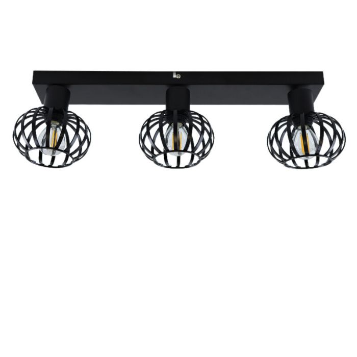Industrial ceiling spotlight black, Lieve