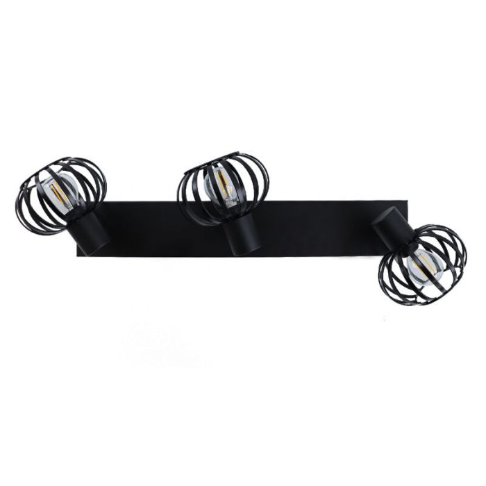 Industrial ceiling spotlight black, Lieve