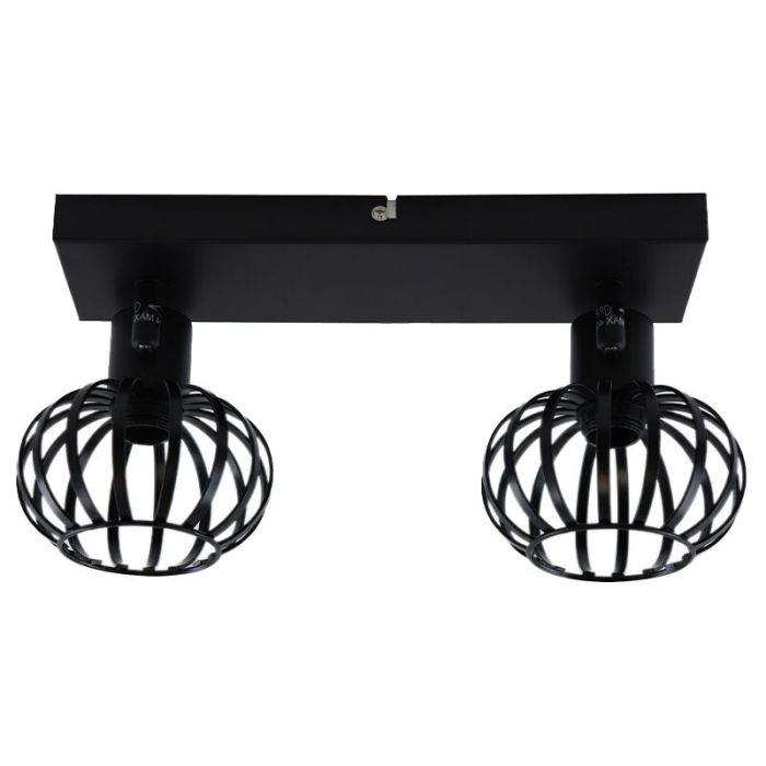 Industrial ceiling spotlight black, Lieve